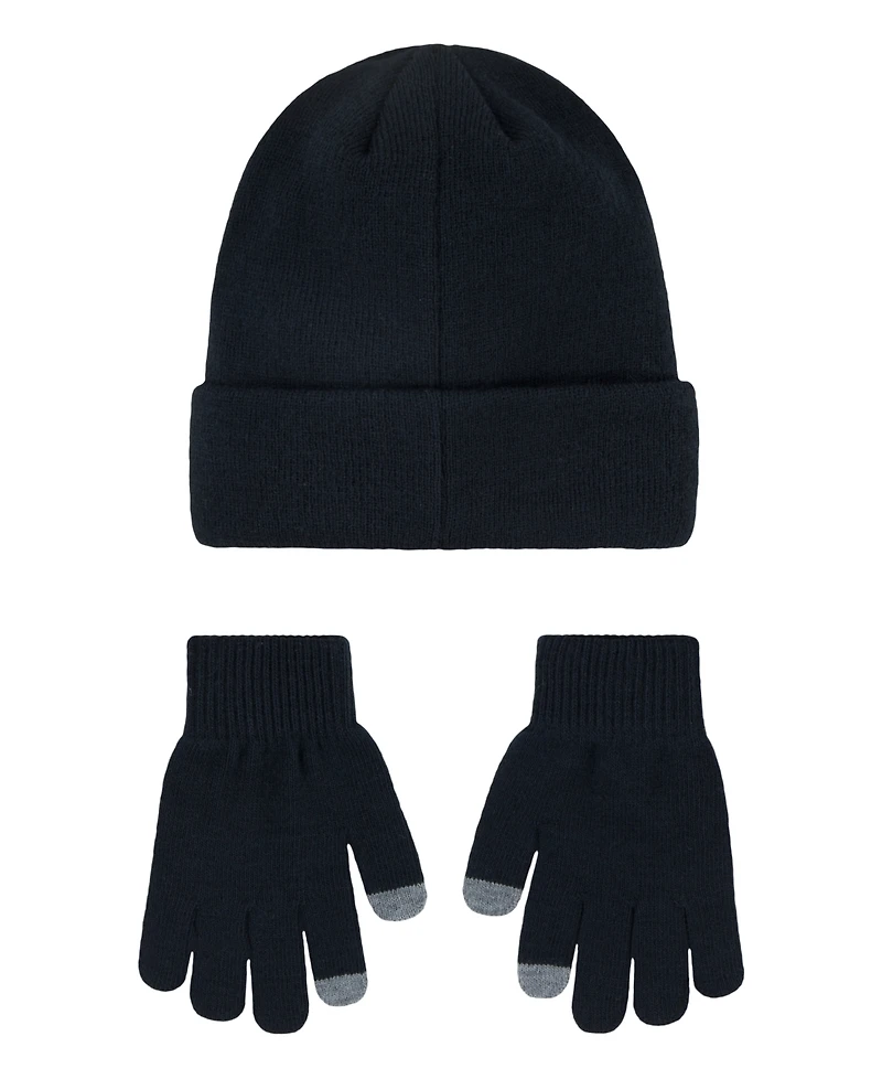 Jordan Big Boys Essentials Beanie and Gloves Set