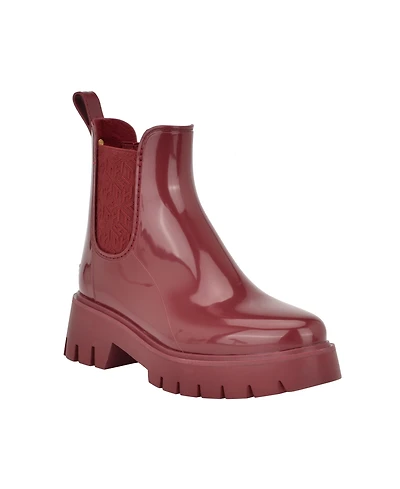 Tommy Hilfiger Women's Dipit Lug Sole Chelsea Rain Boots