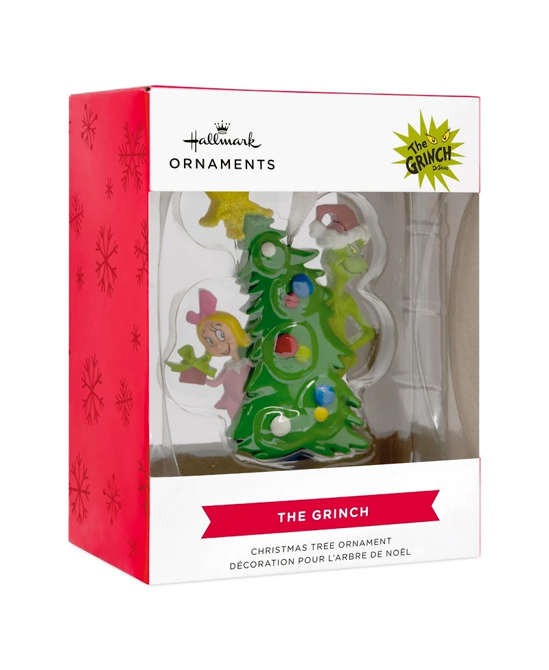 Hallmark Christmas Ornament Dr. Seuss's How the Grinch Stole Christmas Grinch with Cindy Lou Who