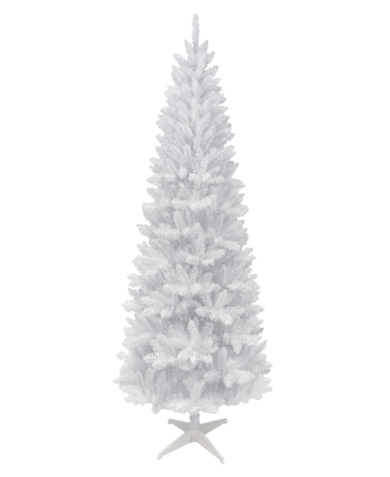 Puleo 7' Unlit Carson Artificial Pine Tree