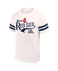 Men's Darius Rucker Collection by Fanatics Cream Boston Red Sox Yarn Dye Vintage-Like T-shirt