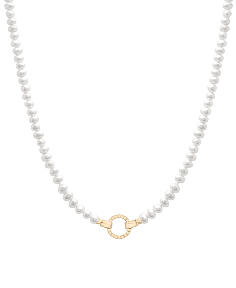 Audrey by Aurate Cultured Freshwater Pearl (4mm) 17" Collar Necklace