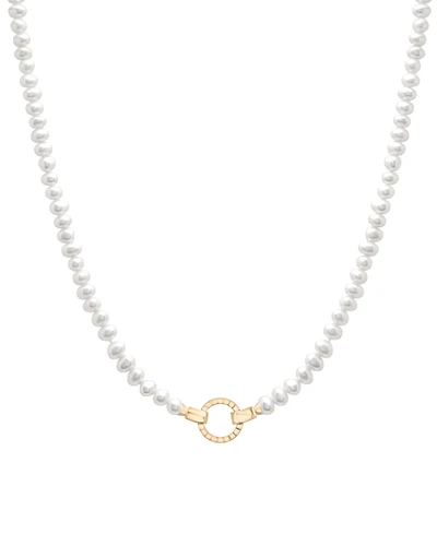 Audrey by Aurate Cultured Freshwater Pearl (4mm) 17" Collar Necklace