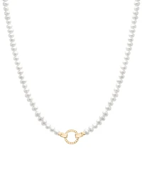 Audrey by Aurate Cultured Freshwater Pearl (4mm) 17" Collar Necklace