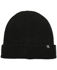 Calvin Klein Men's Luxe Ribbed Cuff Hat