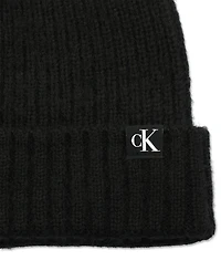 Calvin Klein Men's Luxe Ribbed Cuff Hat