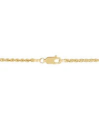 Rope Bar Lariat Necklace in 14k Gold