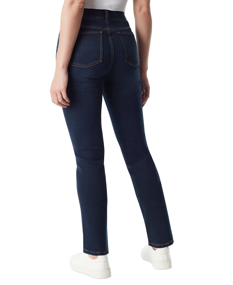 Gloria Vanderbilt Women's Shape Effect Pull-On Straight-Leg Jeans