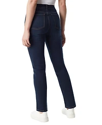 Gloria Vanderbilt Women's Shape Effect Pull-On Straight-Leg Jeans