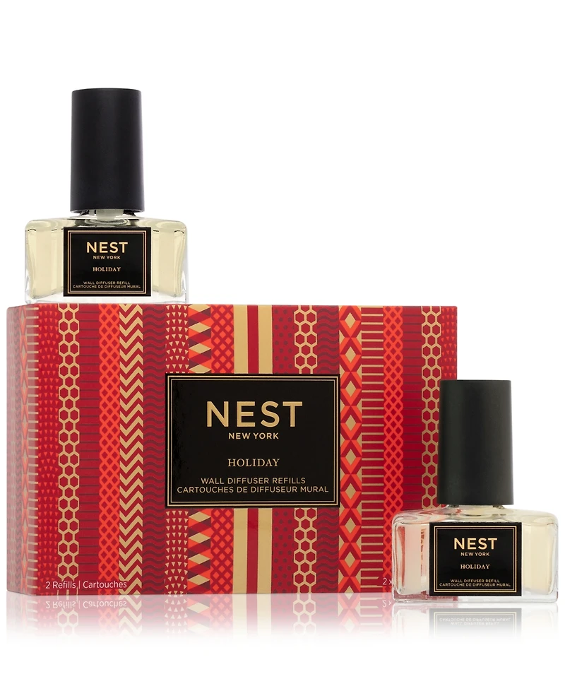 Nest New York 2-Pc. Holiday Wall Diffuser Refills Gift Set