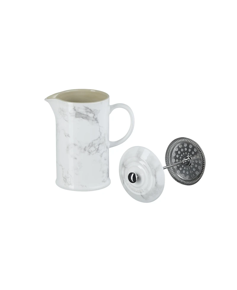 Le Creuset 34-Oz. Stoneware French Press Coffee Maker