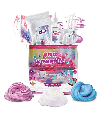 Geoffrey's Toy Box Sparkle Slime 39 Pieces Magical Maker Set, Created for Macy's