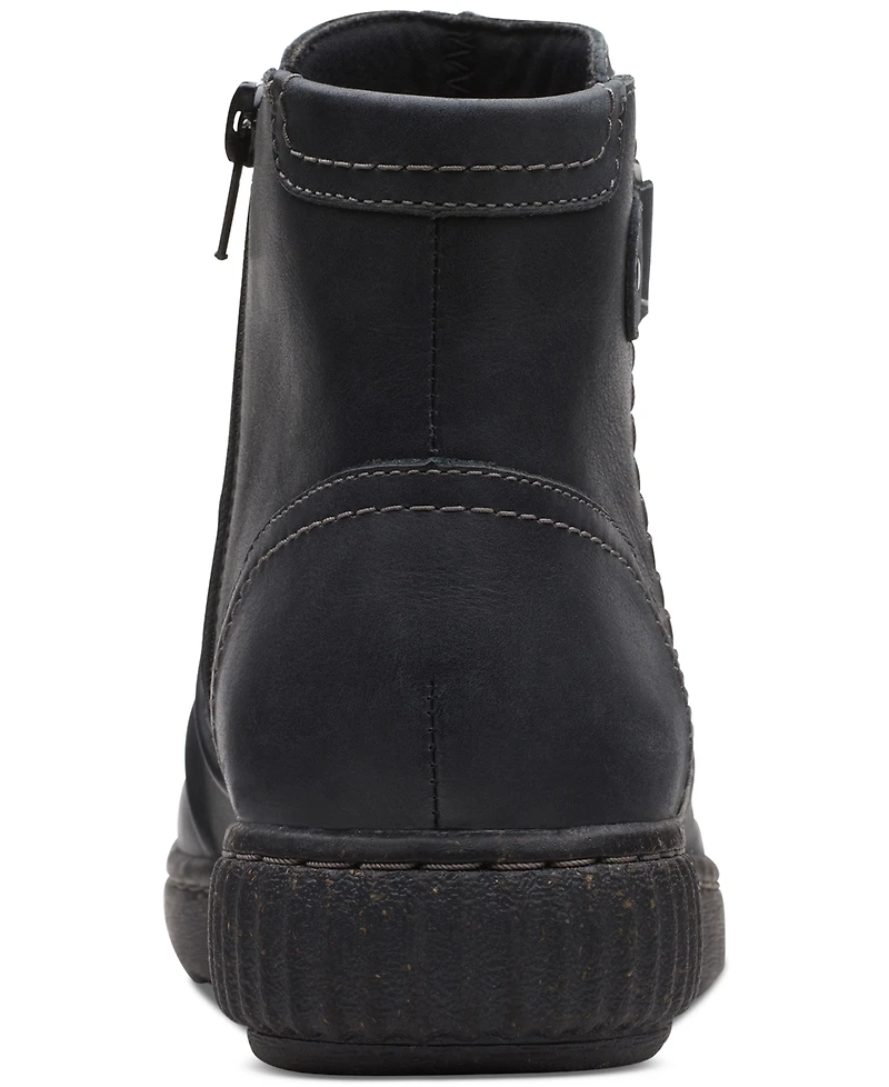 Clarks Women's Caroline Orchid Ruched Booties