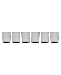 Oneida Stackables Smoke Tall Glasses, Set of 6