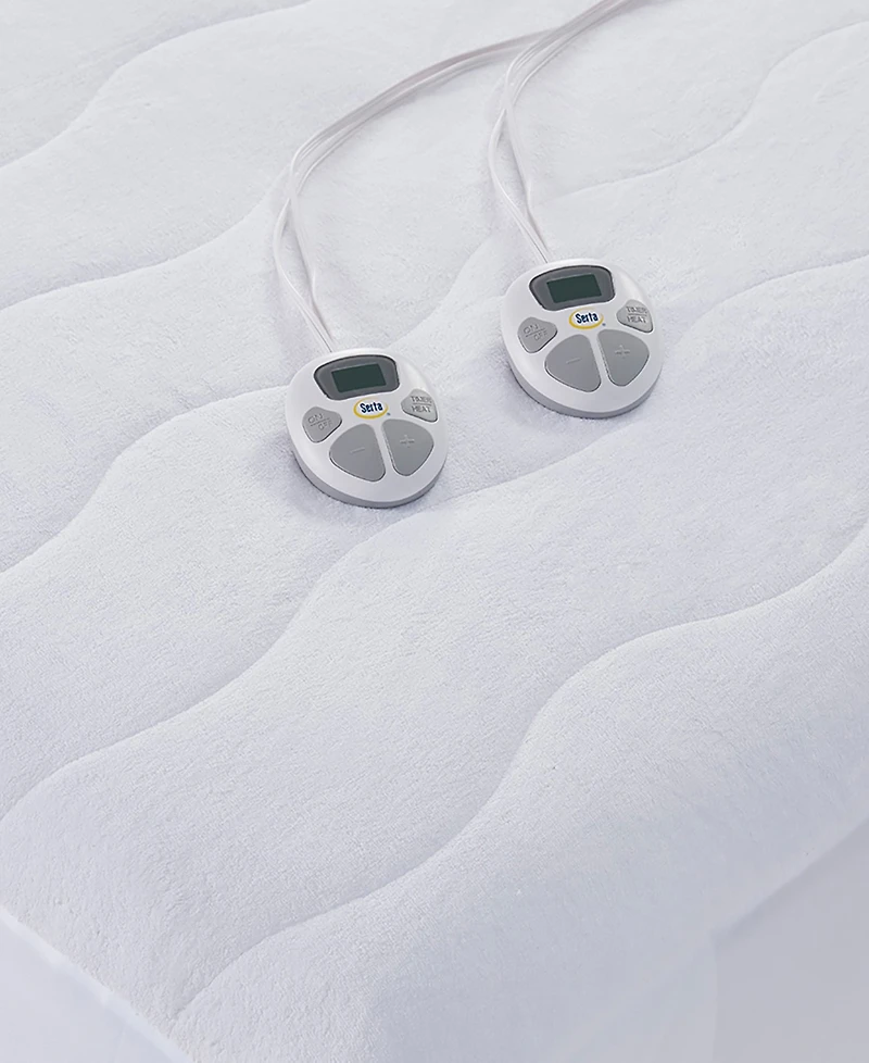 Serta Plush Heated Mattress Pad, Twin Xl