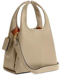 Coach Lana Small Polished Pebble Leather Shoulder Bag 23