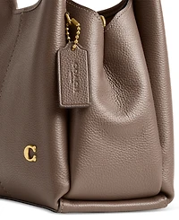 Coach Lana Small Polished Pebble Leather Shoulder Bag 23