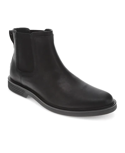 Dockers Men's Townsend Slip Resistant Faux Leather Comfort Boots