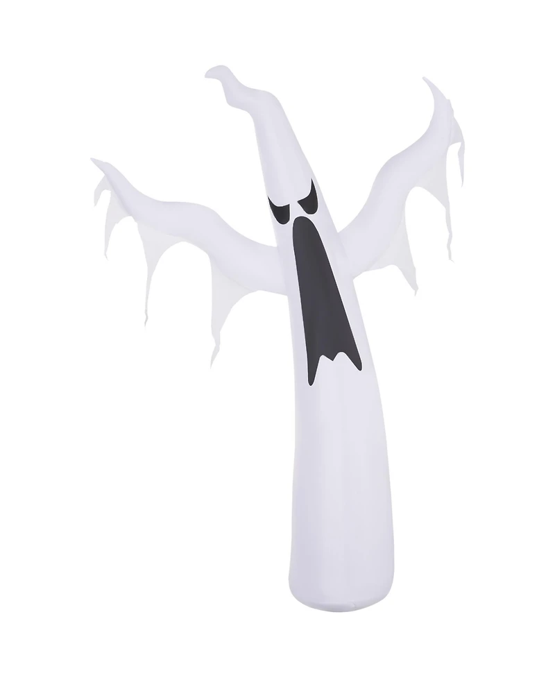 Outsunny 6' Halloween Inflatable Scary Ghost Yard Outdoor Decorations Led Light