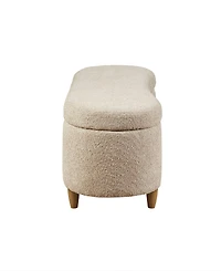 Ink+Ivy Bailey 48"W Boucle Flip Top Storage Bench