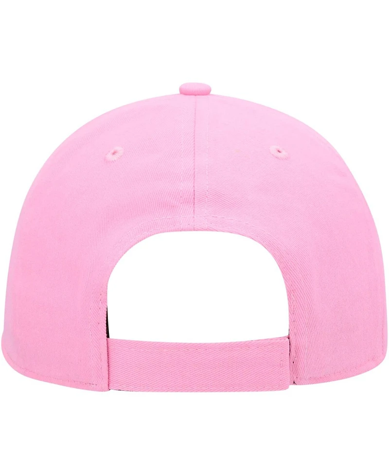 Big Girls '47 Brand Pink San Francisco 49ers Rose Mvp Adjustable Hat