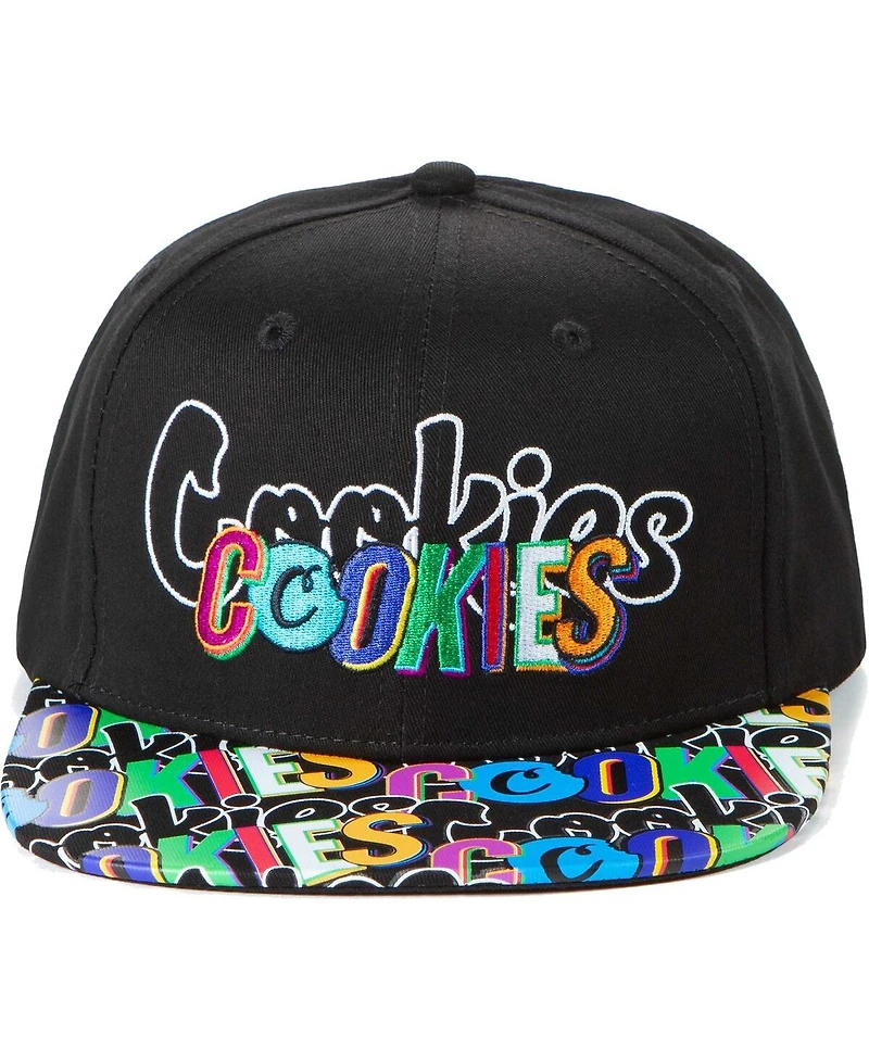 Men's Cookies Clothing Black On The Block Snapback Hat