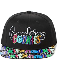 Men's Cookies Clothing Black On The Block Snapback Hat