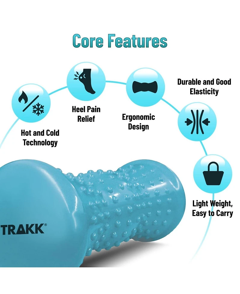 Trakk Hot/Cold Foot Massage Roller- Acupressure Tool