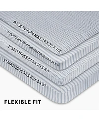 Ely's & Co. Baby Waterproof Pack N Play Portable Crib Sheet ( of 2 )