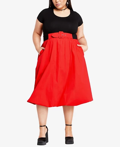 City Chic Plus Paris Days Dress