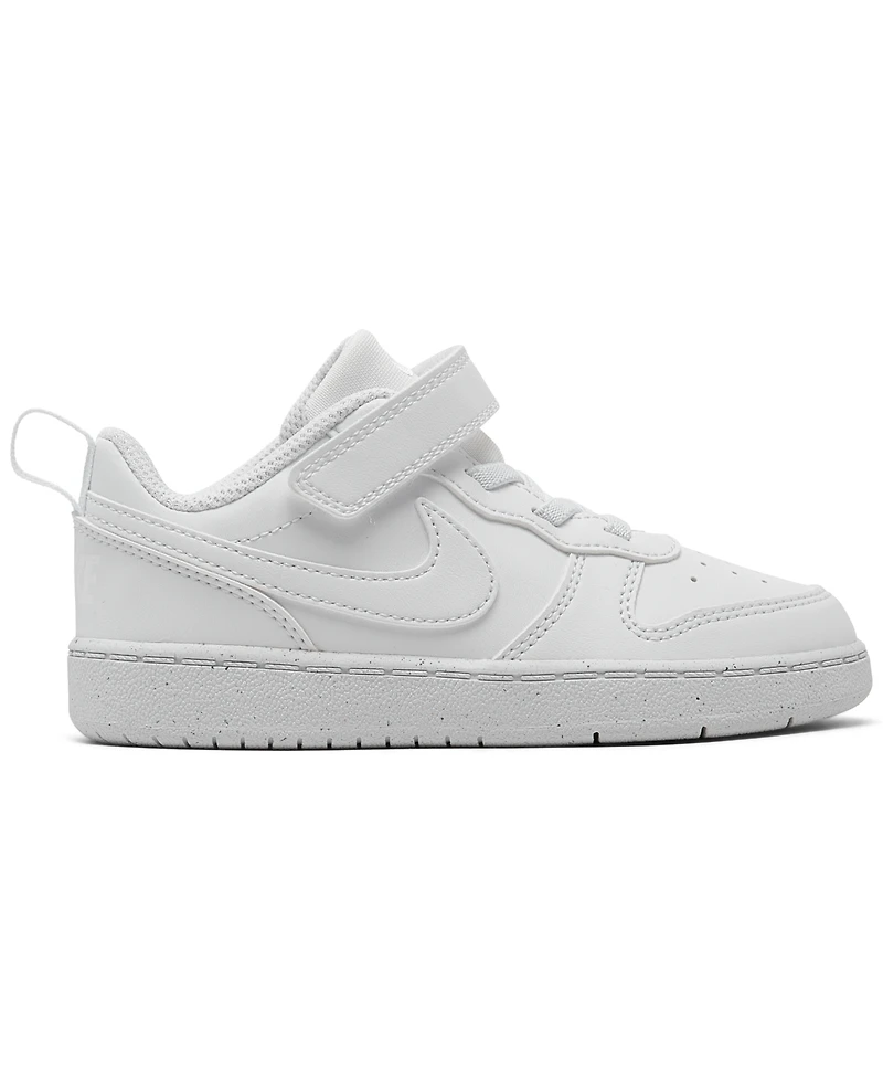 Nike Toddler Court Borough Low Recraft Adjustable Strap Casual Sneakers from Finish Line