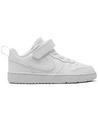 Nike Toddler Court Borough Low Recraft Adjustable Strap Casual Sneakers from Finish Line
