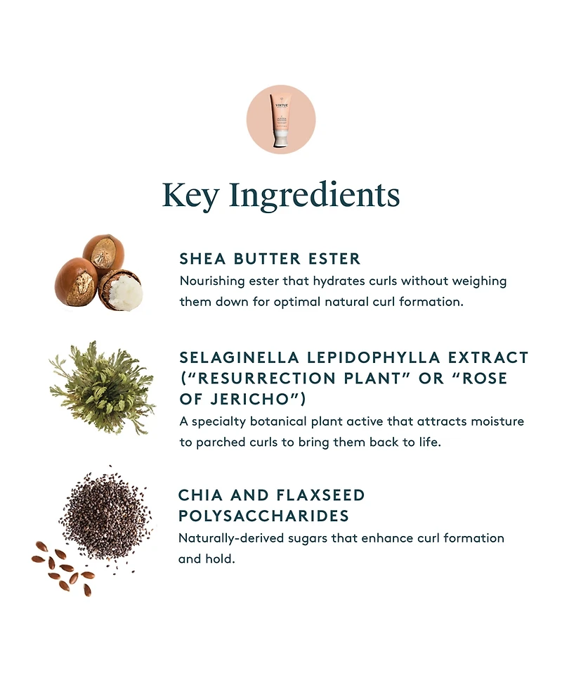 Virtue Curl-Defining Gel, 6.7 oz.