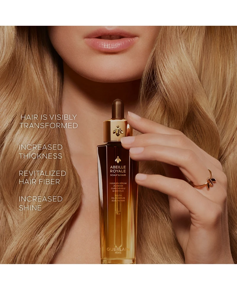 Guerlain Abeille Royale Scalp & Hair Oil In Serum, 1.6 oz.