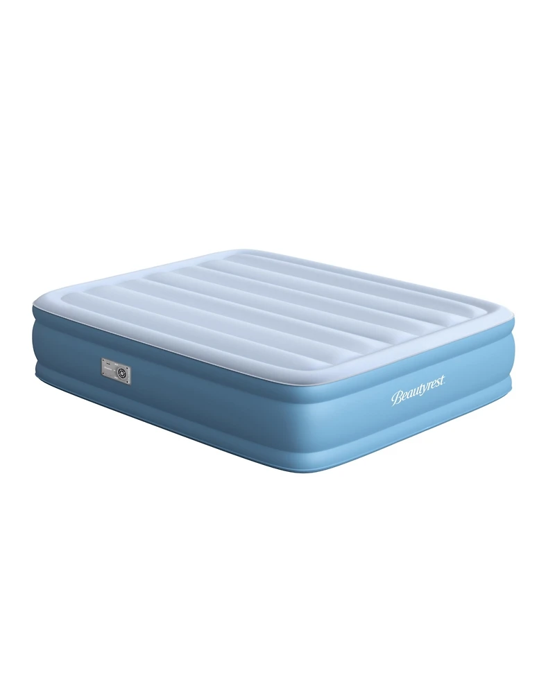 Beautyrest Sensarest Raised Inflatable Air Mattress with Built-In Pump, Queen