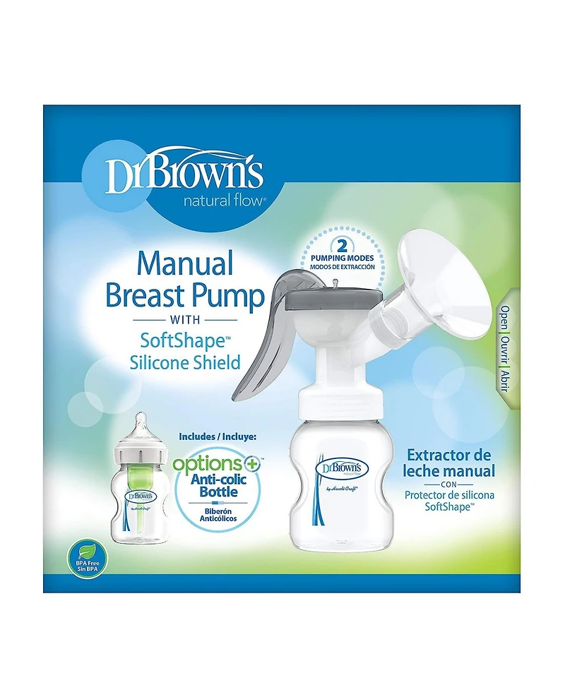 Dr. Browns Baby Dr. Brown's Manual Breast Pump with Soft Shape Silicone Shield
