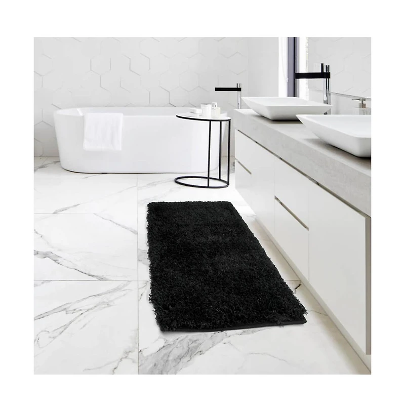 Ultra Soft Non Slip Shaggy Bath Rug - Medium 20"x32"