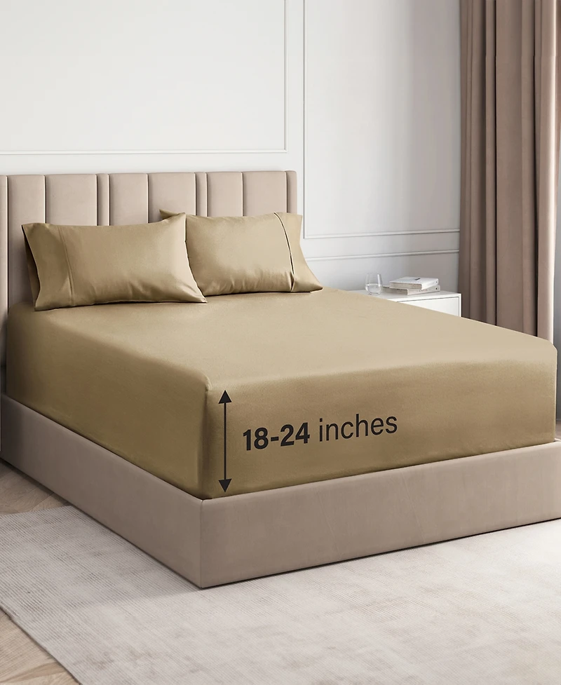 Piece Extra Deep Pocket Microfiber Sheet Set