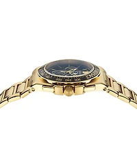 Versace Men's Greca Extreme Swiss Chronograph Gold-Tone Stainless Steel Bracelet Watch 45mm