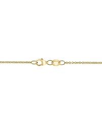 Effy Lab Grown Emerald (4-3/4 ct. t.w.) & Lab Grown Diamond (1-7/8 ct. t.w.) Halo 18" Pendant Necklace in 14k Gold