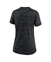 Women's Nike Black Las Vegas Raiders Sideline Velocity Performance T-shirt