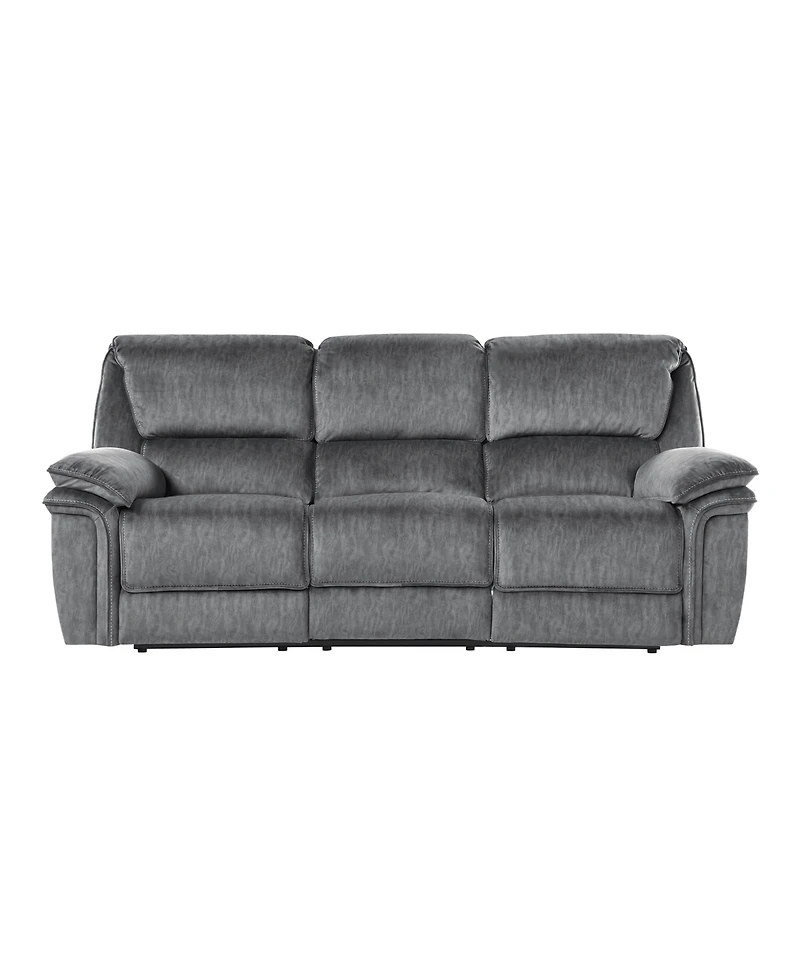 White Label Andes 89" Double Reclining Sofa