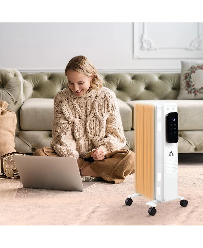 Homcom Ceramic Space Heater w/ Remote Control,