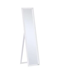 Homcom 62.5" Wall Hanging Full Length Mirror, Sding Bathroom Mirror,