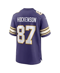 Nike Men's T.j. Hockenson Minnesota Vikings Alternate Game Player Jersey
