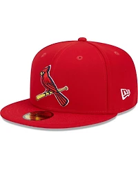 Men's New Era Red St. Louis Cardinals Alternate Logo 2006 World Series Team Color 59FIFTY Fitted Hat