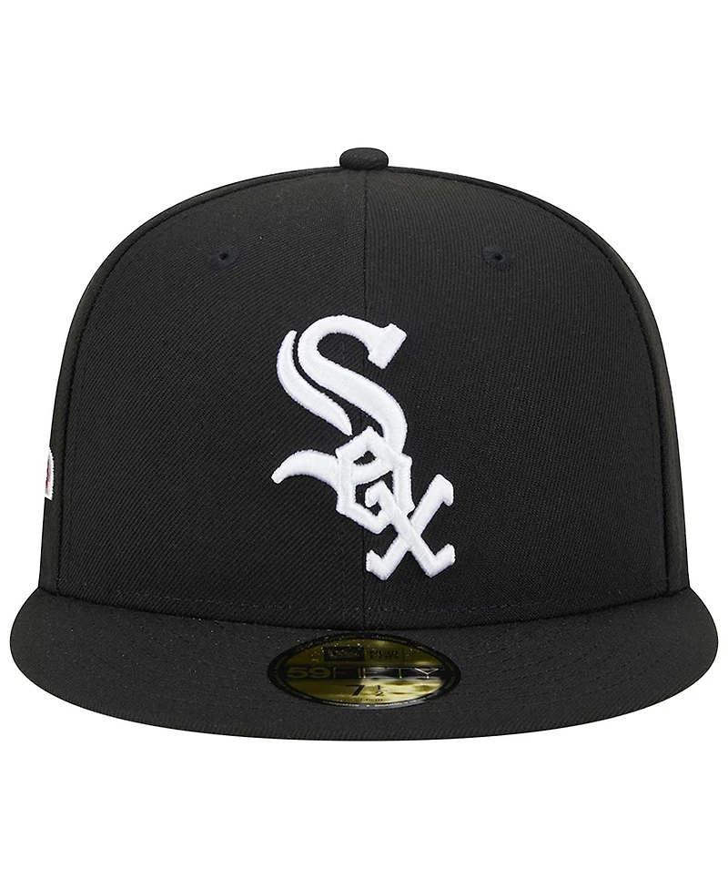 Men's New Era Black Chicago White Sox 2003 All Star Game Team Color 59FIFTY Fitted Hat
