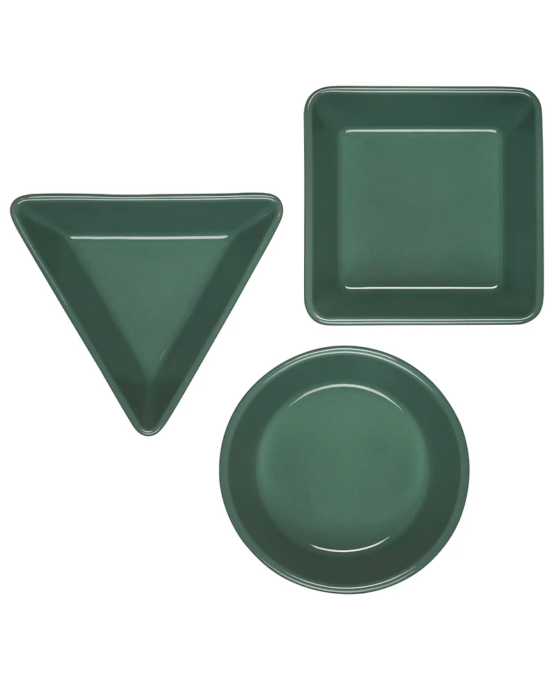 Le Creuset Stoneware 3 Piece Tapas Dishes Set