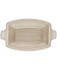 Le Creuset Heritage Stoneware 4.5 Quart Deep Baker with Lid