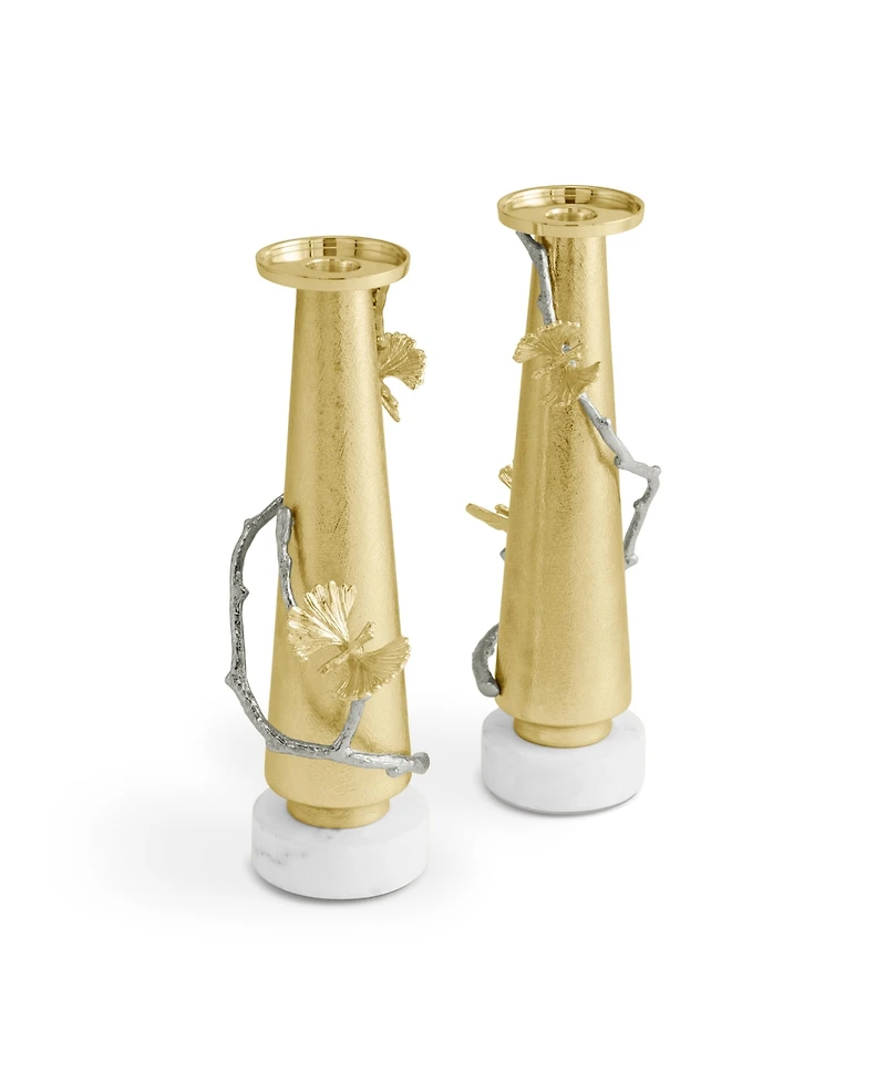 Michael Aram Butterfly Ginkgo Luxe Candleholders